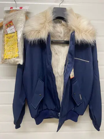 도라이치 도카잔 롱 퍼 새상품 미사용 덧카라 포함