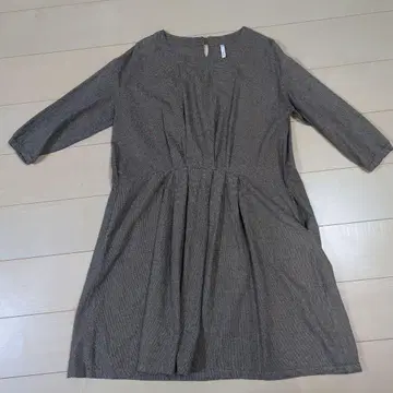 Heavenly 무릎 기장 원피스 7부 소매