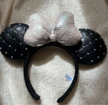 디즈니 머리띠 미니 블랙과 화이트