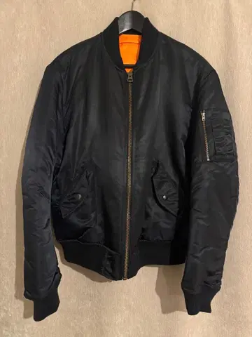 미스터 젠틀맨 MA-1 블랙 자켓