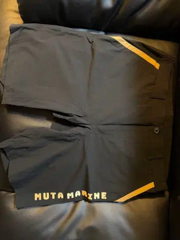 MUTA MARINE 블랙 팬츠 L 사이즈