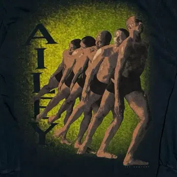 90s Alvin Ailey 아트 긴팔 T셔츠 L 알빈 에일리