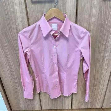 브룩스브라더스 여성용 핑크 논아이론 셔츠