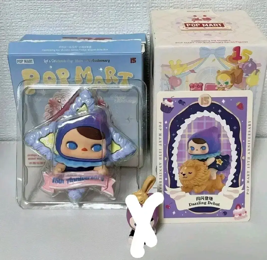 Pop Mart 15th Anniversary Party Series Magnet Pooky