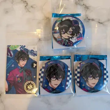 AGF 니지산지 VOLTA 캔뱃지 홀로그램 카드 사계절 나기 아키라