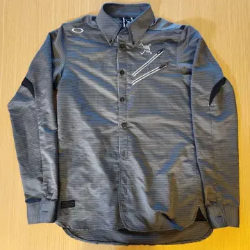 Oakley 긴팔 셔츠 그레이 골프용