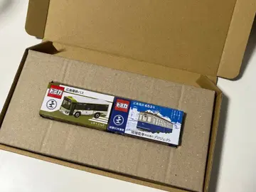 히로시마 전철 토미카 2대 세트 버스 & 653호 피폭 전차