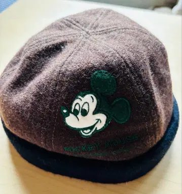 미키마우스 모자 53 사이즈 브라운 블랙