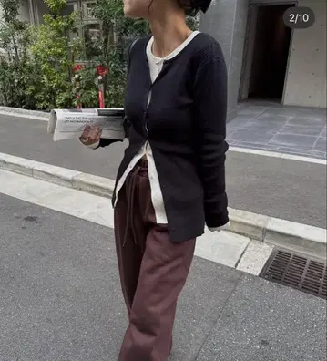 nananamoe 리브 가디건