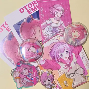 프로세카 호우 에무 캔뱃지 아크릴 키링 엽서