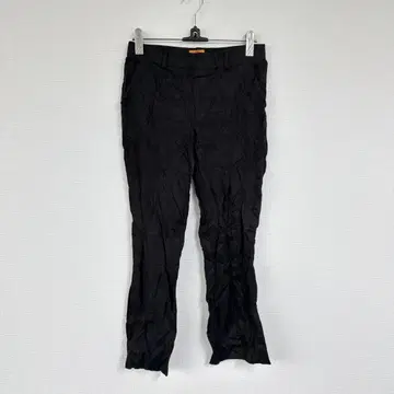 MARY CRAFTS [ 2 ] 블랙 슬랙스 심플 포멀