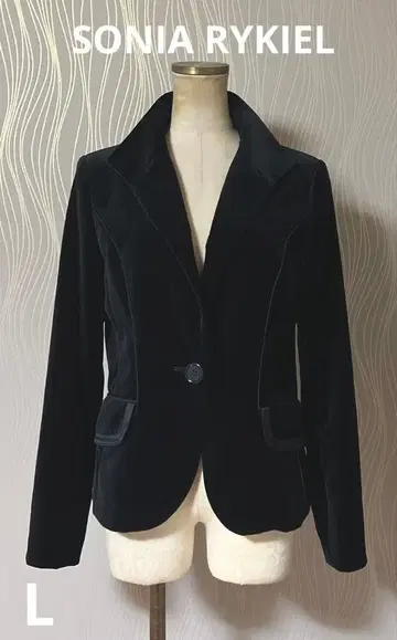 SONIA RYKIEL 소니아 리키엘 벨벳 자켓