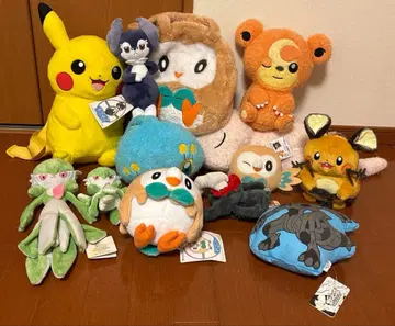 포켓몬 포켓몬 센터 등 택 포함 봉제 인형 묶음 판매! 포켓몬 핏