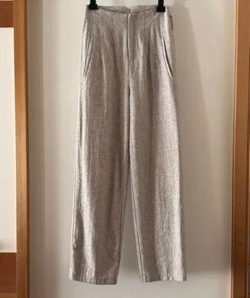 willfully 스트레이트 슬랙스 그레이지 S 사이즈