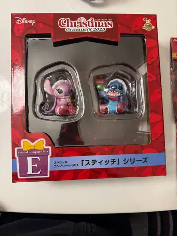 해피 복권 디즈니 크리스마스 오너먼트 2025 스티치