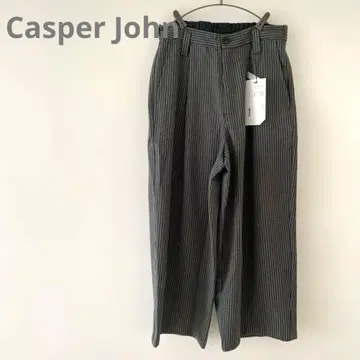 Casper John 하운드투스 체크 패턴 슬랙스 S 사이즈 블루