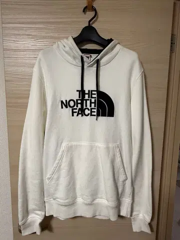 THE NORTH FACE 화이트 후드티 S