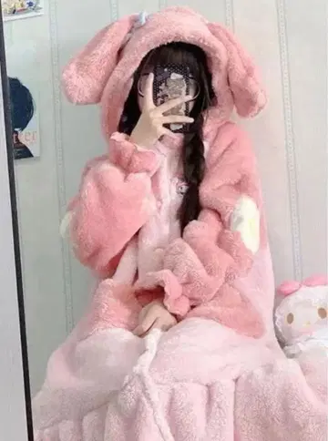 마이멜로디 복슬복슬 인형옷 파자마 택 포함