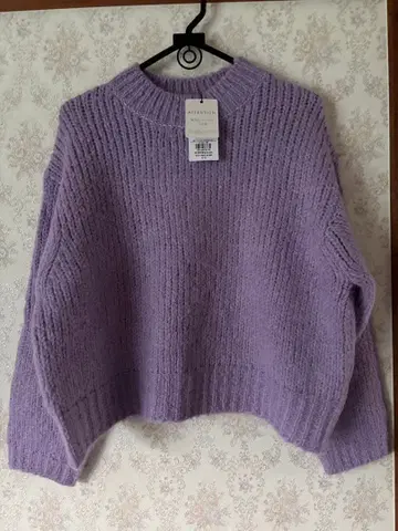 [ 새상품 ] 오파크 클립 니트 스웨터