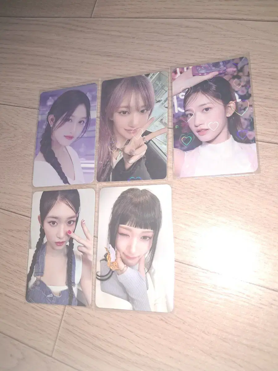 Ive 5 photocards set