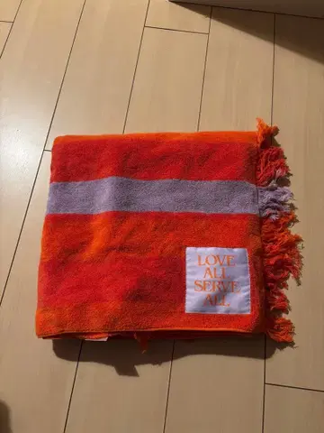 후지이 카제 LOVE ALL SERVE ALL 타월