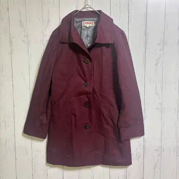 맥레거 여성용 하프 코트 버건디 사이즈 9