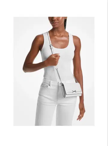 마이클코어스 가죽 컨버터블 크로스바디 라지