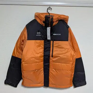 MOVE SPORTS 다운 자켓 데상트 사이즈 O 오렌지 블랙