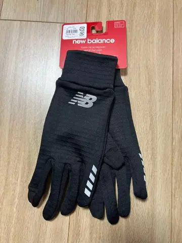 new balance 블랙 장갑 S/M 뉴발란스