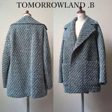 투모로우랜드 B TOMORROWLAND .B 코트 몰 트위드