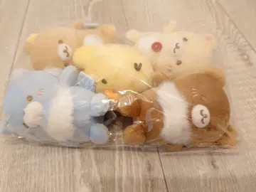 리락쿠마 테노리 폿챠리 호냐구루미 5체 세트