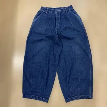 cotopone 다크 네이비 와이드 팬츠