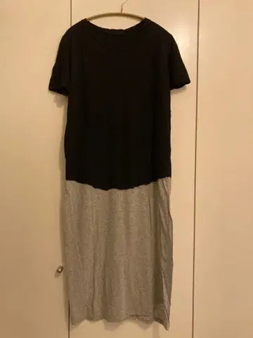 코튼 100 원피스 그라데이션 절개 / 셀렉트 구매 / 미사용 새상품급