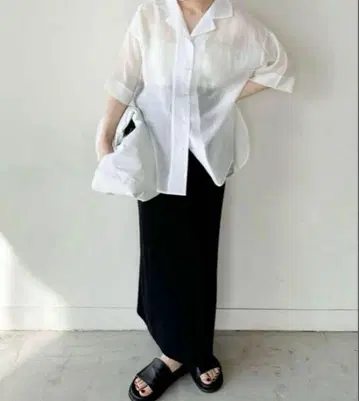 select MOCA 썸머 니트 롱 스커트