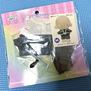 유자와야 봉제 인형 의류점 정장 세트 그레이 M