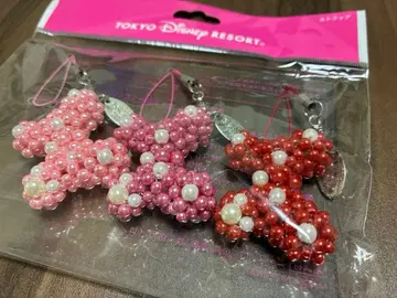 도쿄 디즈니 리조트 미니 리본 스트랩 3개 세트