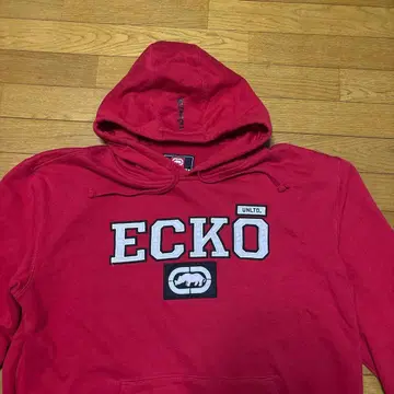 ECKO 레드 후드 부착 후드티