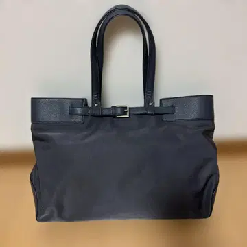 블루 그레이 토트백
