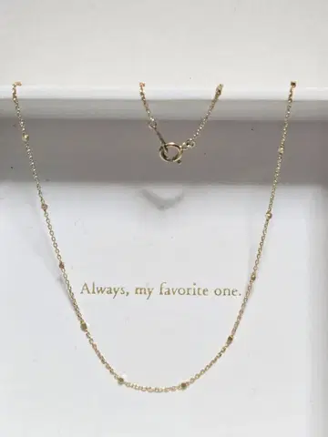 시에나 시에나로제 K10 목걸이 체인 미러볼