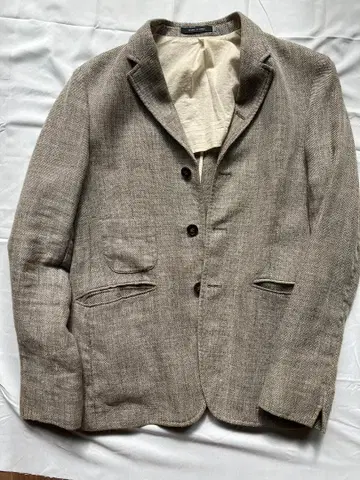 조르지오 아르마니 린넨 테일러드 자켓