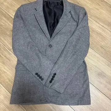 GAP 그레이 테일러드 자켓 2버튼