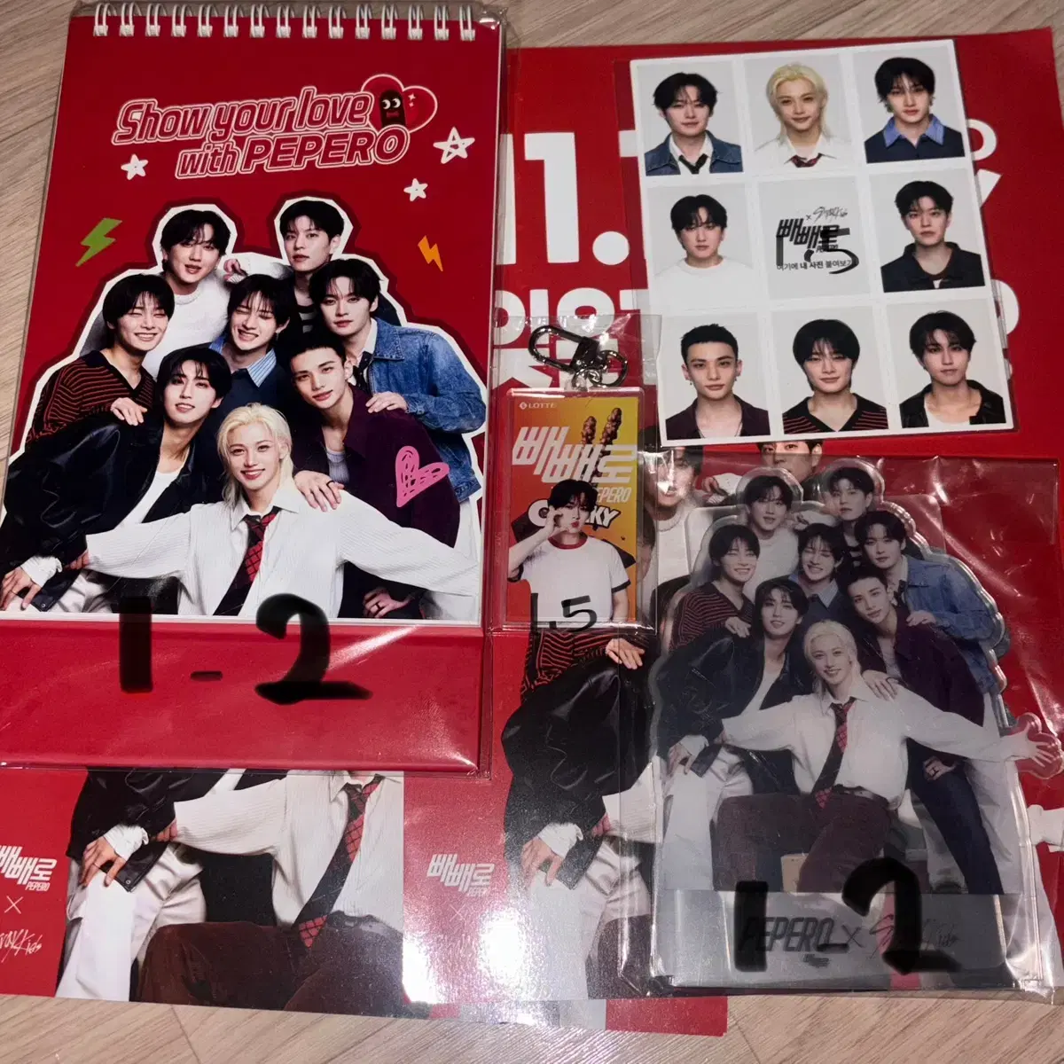 Stray Kids Skiz Pepero Collaboration Goods Lee Know