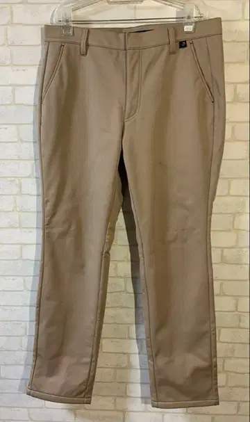 [ Paradiso ] 방한 속기모 골프 팬츠 스트레치 베이지 X L