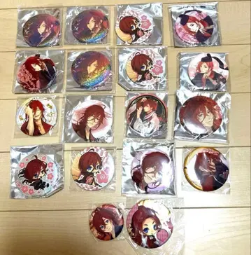 검이 군 캔 배지 18개 일괄 이케부쿠로 본점 한정판 포함