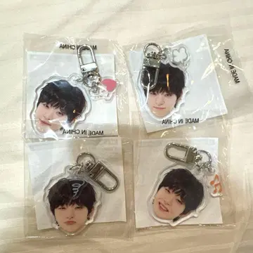 treasure 얼굴 아크릴 키링 지훈 얼굴 아크릴 키링 컴플리트 세트