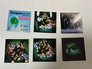 PSYCHICFEVER 재킷 사진 스티커 세트