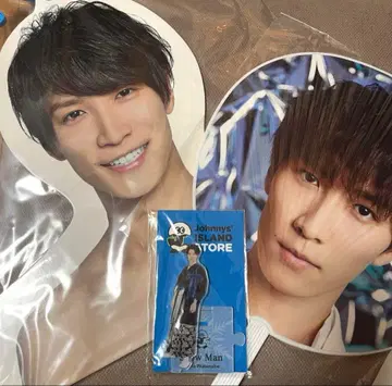 Snow Man 와타나베 쇼타 부채 아크릴 스탠드 포토 행거 세트