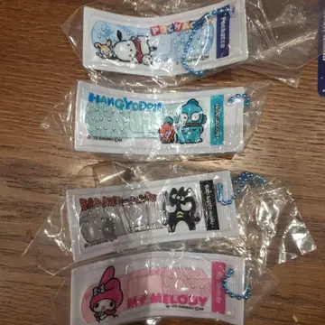 산리오 반창고 키링