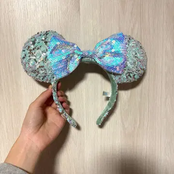 디즈니 머리띠 민트 그린