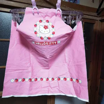 헬로키티 딸기 레어 원단 헤이세이 레트로 조각천